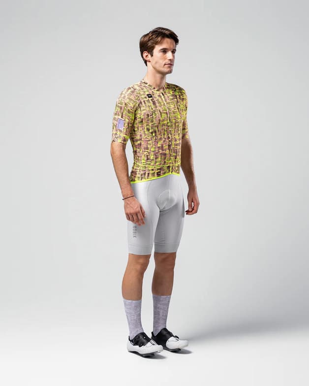 Maillot Gobik Carrera 2.0 manches courtes marron multicolore - #1