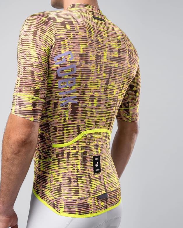 Maillot Gobik Carrera 2.0 manches courtes marron multicolore - #4