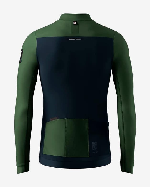 Maillot Gobik Hyder Blend manches longues vert bleu - #2