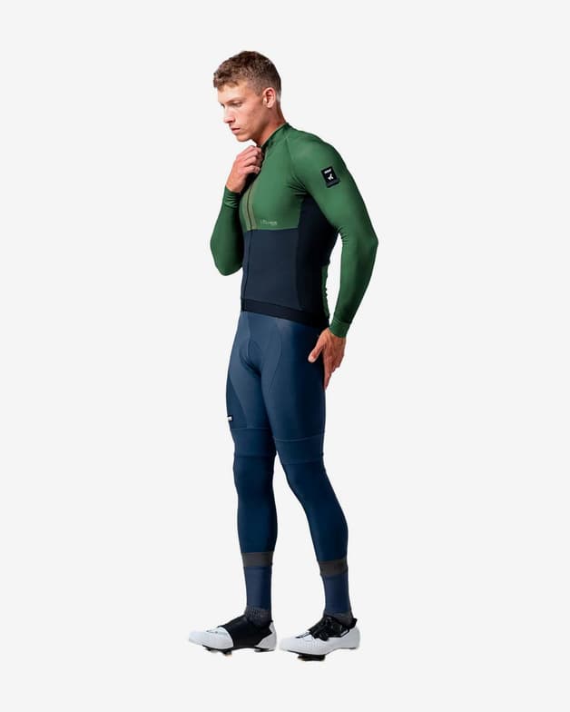 Maillot Gobik Hyder Blend manches longues vert bleu - #3