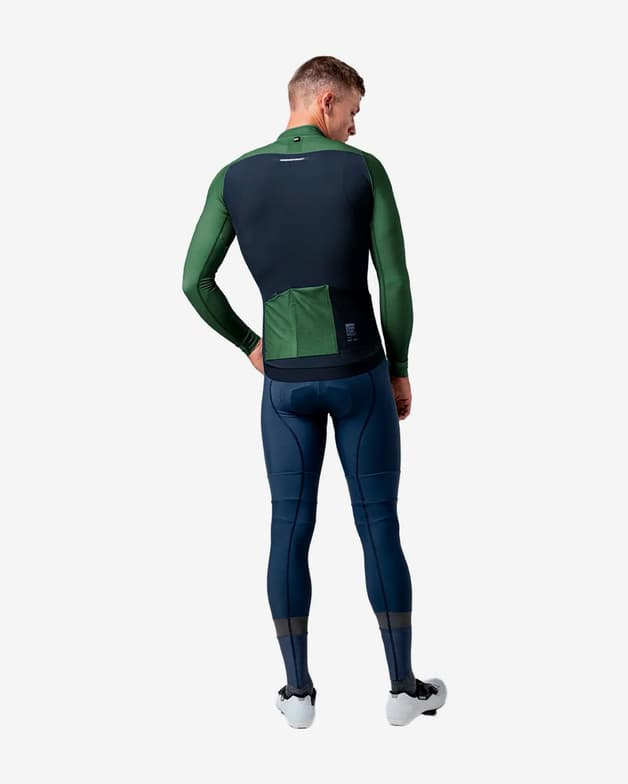 Maillot Gobik Hyder Blend manches longues vert bleu - #5