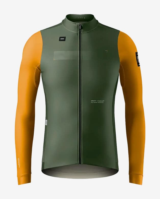 Maillot Gobik Superhyder manches longues vert jaune - #1