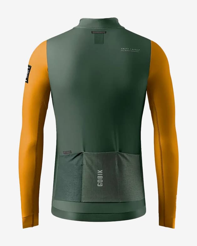 Maillot Gobik Superhyder manches longues vert jaune - #2