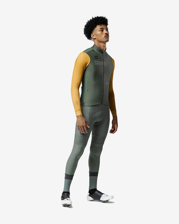 Maillot Gobik Superhyder manches longues vert jaune - #3