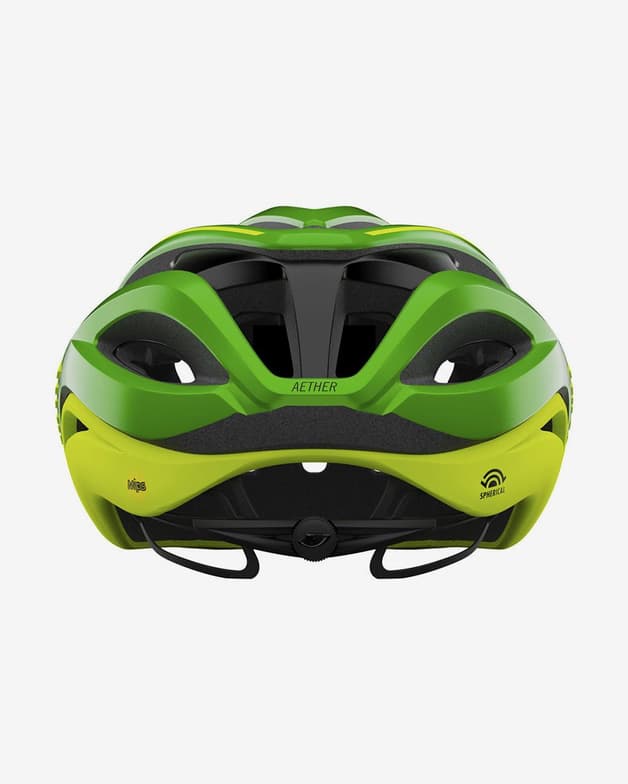 Casco Giro Aether Spherical MIPS verde amarillo fluor - #3