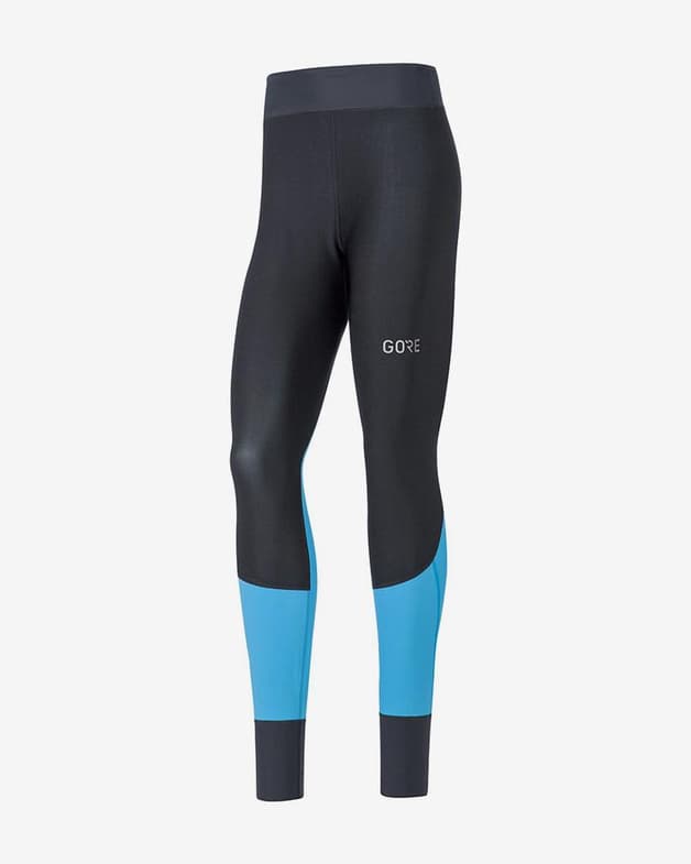 Malla larga Gore Wear X7 Partial GORE-TEX INFINIUM™ negro cian mujer - #1