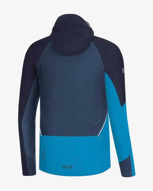 Chaqueta con capucha Gore Wear R7 Partial GORE-TEX INFINIUM™ azul oscuro - #2
