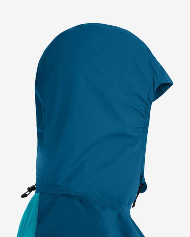 Chaqueta con capucha Gore Wear R7 Partial GORE-TEX INFINIUM™ azul claro mujer - #7