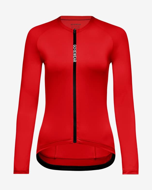 Maillot GOREWEAR Spinshift manga larga rojo mujer - #1
