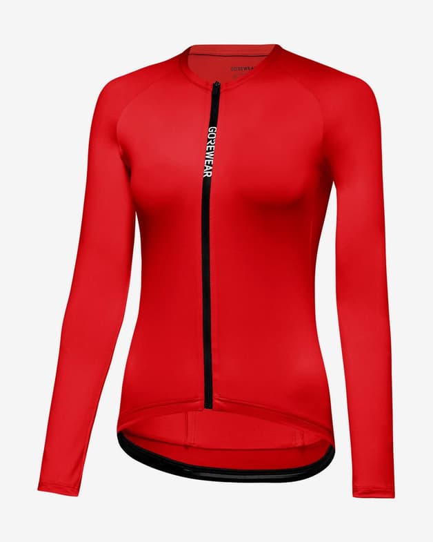 Maillot GOREWEAR Spinshift manga larga rojo mujer - #2