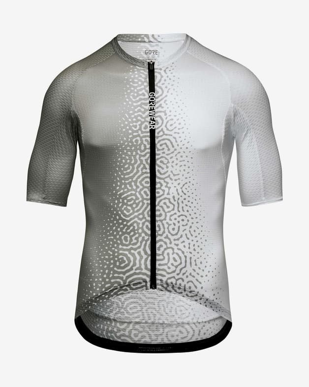 GOREWEAR Spinshift Breathe kortærmet cykeltrøje grå hvid - #2