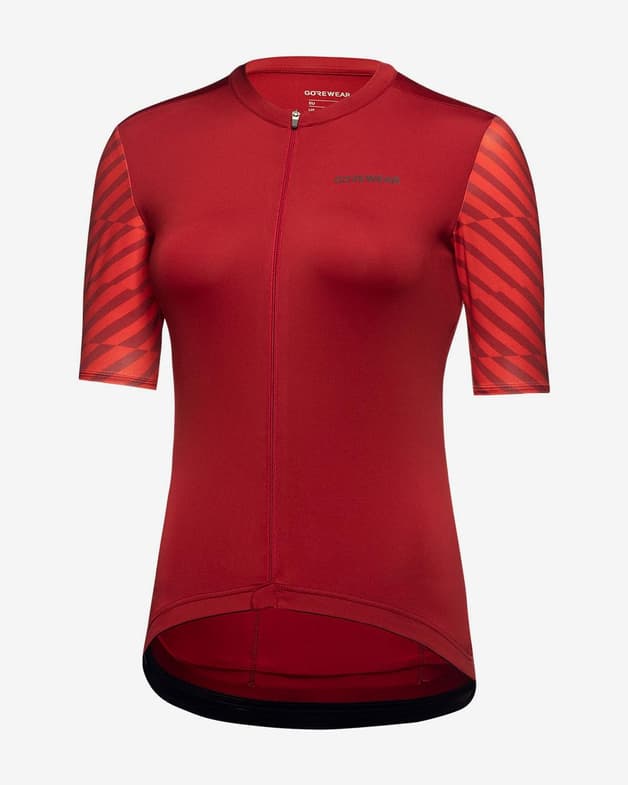 Maillot GOREWEAR Swiftride Optical manga corta rojo mujer - #3