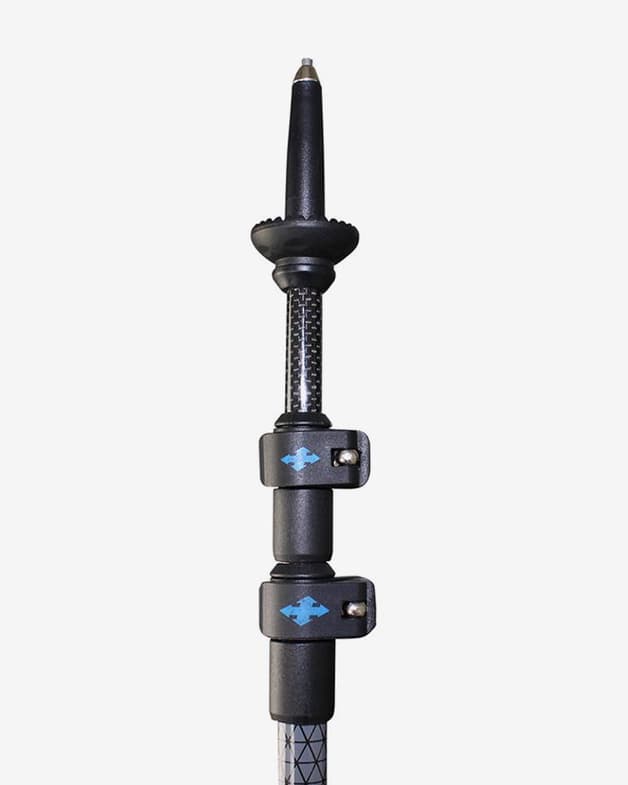 Bastones Raidlight Vertical Carbon 3 negro verde lima (par) - #4