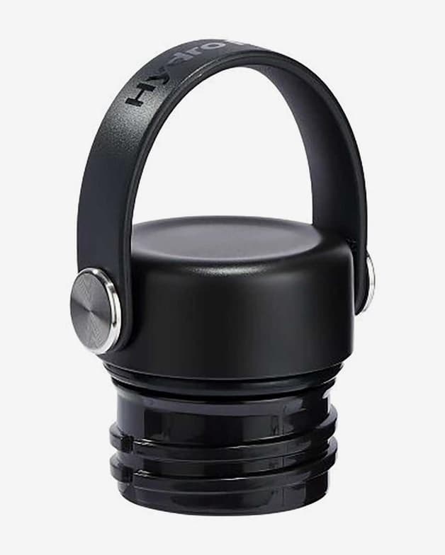 Bidón Hydro Flask 21 Oz Standard Mouth con tapa Flex Straw Cap azul - #3