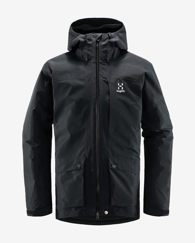 Chaqueta Haglöfs Älv 3-in-1 Down GORE-TEX negro - #1