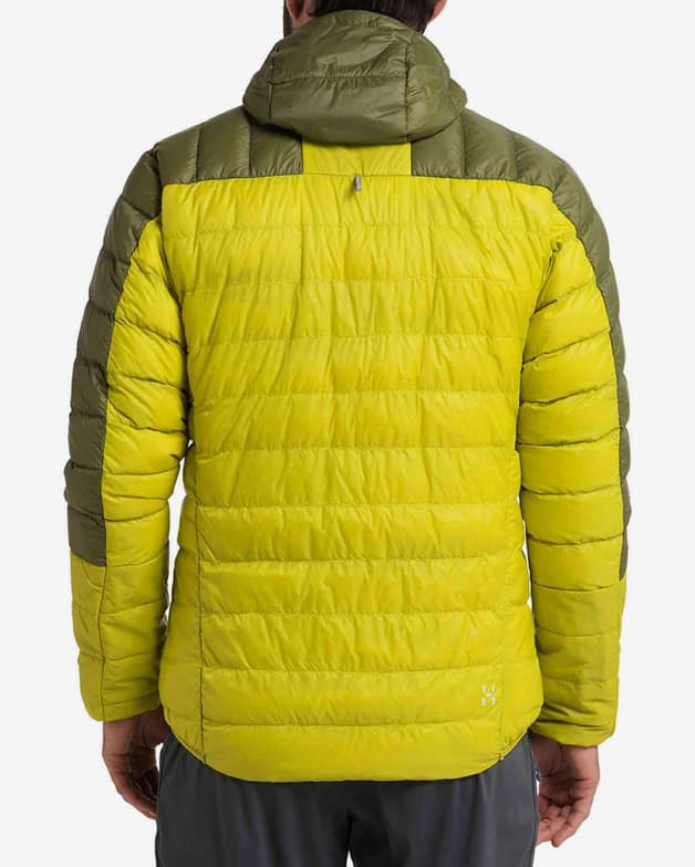 Chaqueta con capucha Haglöfs L.I.M Down amarillo - #4
