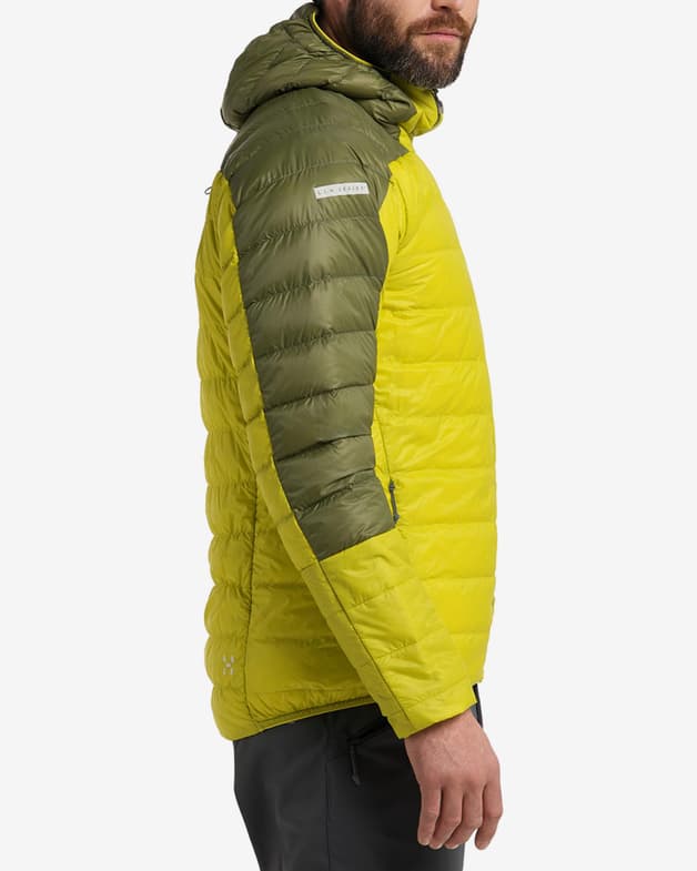 Chaqueta con capucha Haglöfs L.I.M Down amarillo - #5