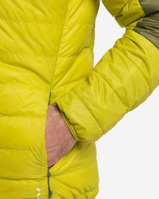 Chaqueta con capucha Haglöfs L.I.M Down amarillo - #8