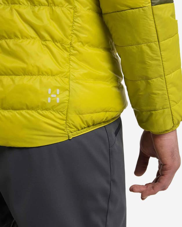 Chaqueta con capucha Haglöfs L.I.M Down amarillo - #9