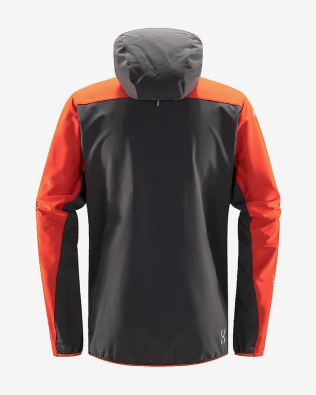 Chaqueta con capucha Haglöfs L.I.M Hybrid Softshell GORE-TEX rojo - #2