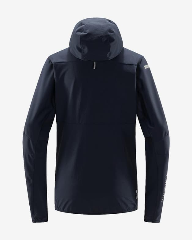 Chaqueta con capucha Haglöfs L.I.M Hybrid Softshell GORE-TEX azul marino mujer - #2