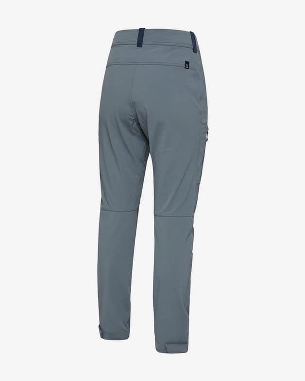 Pantalón largo Haglöfs Morän Softshell Standard gris azulado mujer - #2