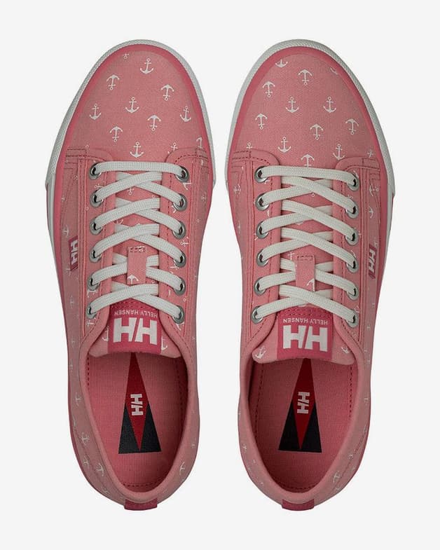Zapatillas Helly Hansen Fjord Canvas V2 rosa claro mujer - #7
