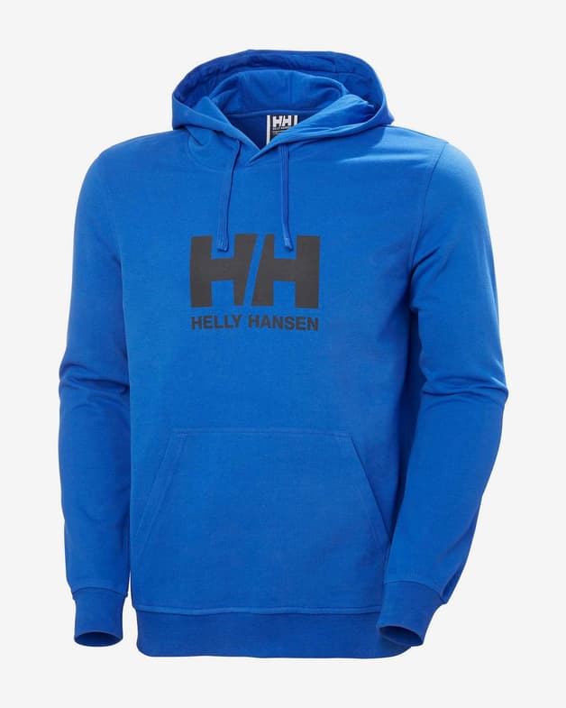 Sudadera con capucha Helly Hansen Logo azul cobalto - #1