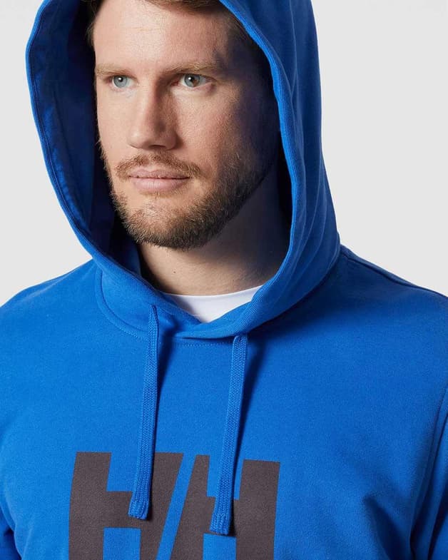 Sudadera con capucha Helly Hansen Logo azul cobalto - #5