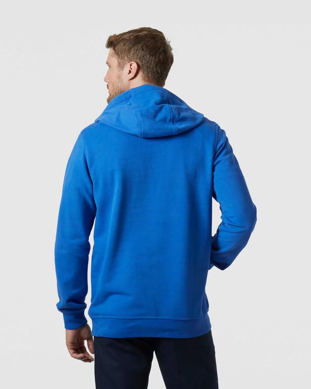 Sudadera con capucha Helly Hansen Logo azul cobalto - #4
