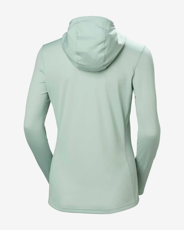 Sudadera con capucha Helly Hansen Lifa Active Solen verde blanquecino mujer - #2