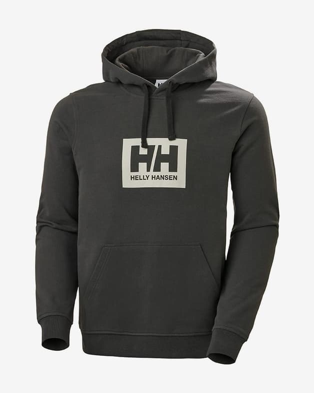 Sudadera con capucha Helly Hansen Box gris oscuro - #1