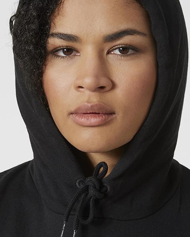 Sudadera con capucha Helly Hansen Yu Hoodie negro mujer - #3