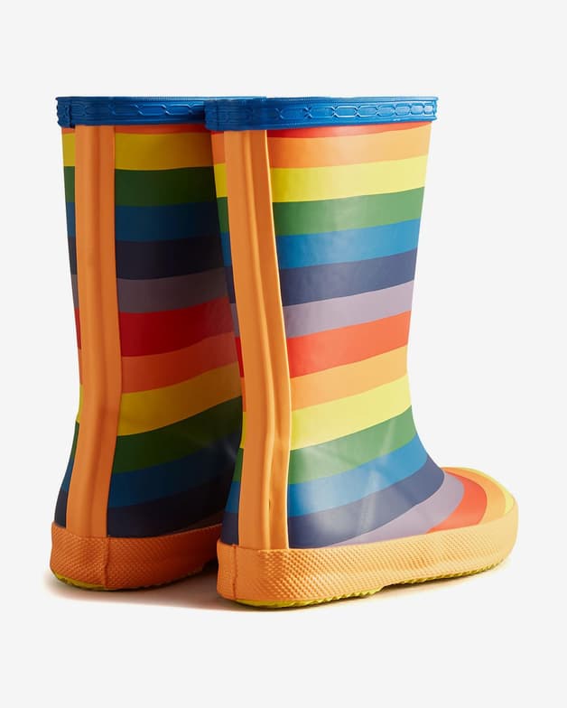 Botas Hunter Original Tall Kids First Rainbow multicolor infantil  - #3