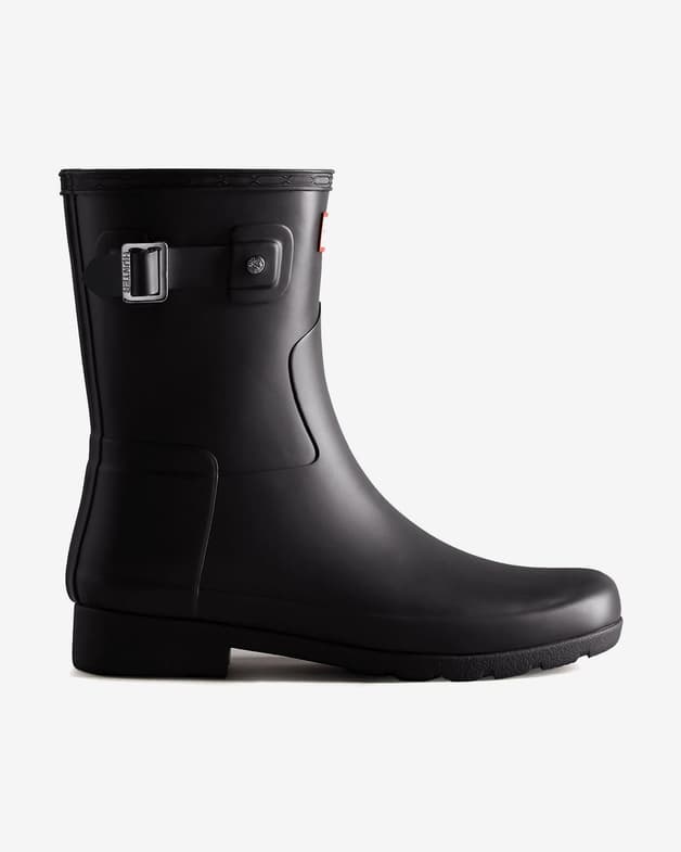 Botas Hunter Original Short Refined negro mujer - #1
