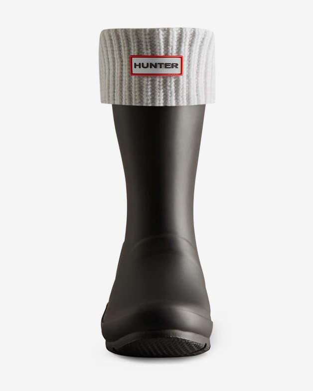 Calcetines Hunter Half Cardigan Short Boot blanco - #2