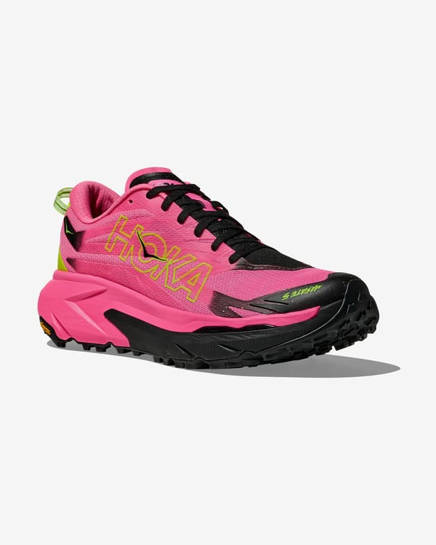 Zapatillas HOKA Mafate 5 rosa fucsia mujer - #2