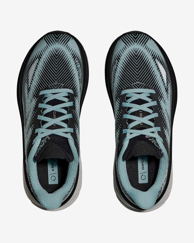 Zapatillas HOKA Clifton 9 GORE-TEX azul turquesa negro mujer - #6