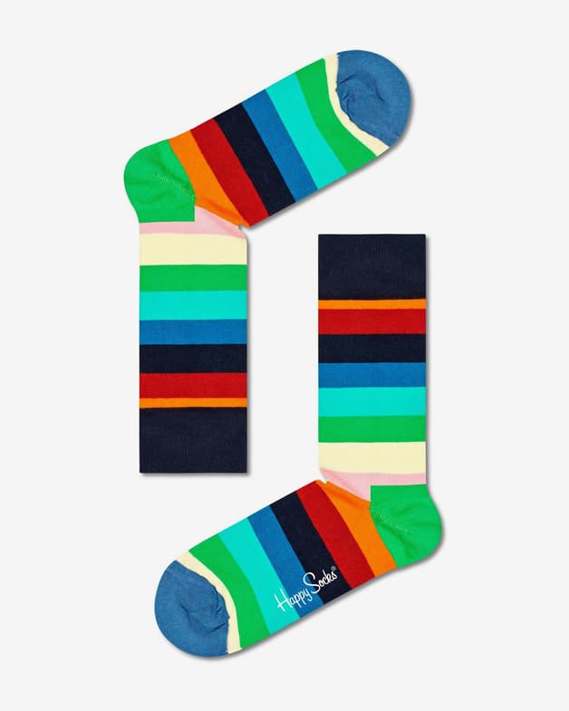 Calcetines Happy Socks Classics azul verde rojo (3 pares) - #3