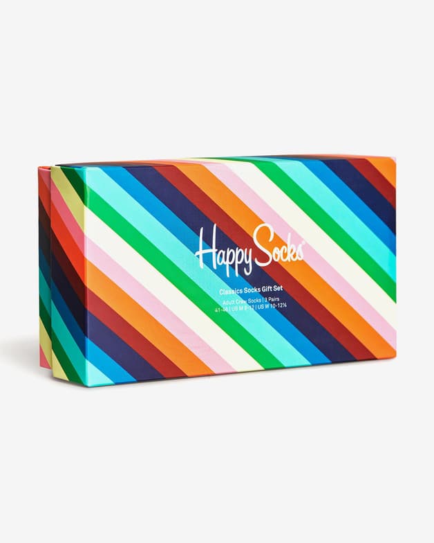 Calcetines Happy Socks Classics azul verde rojo (3 pares) - #4