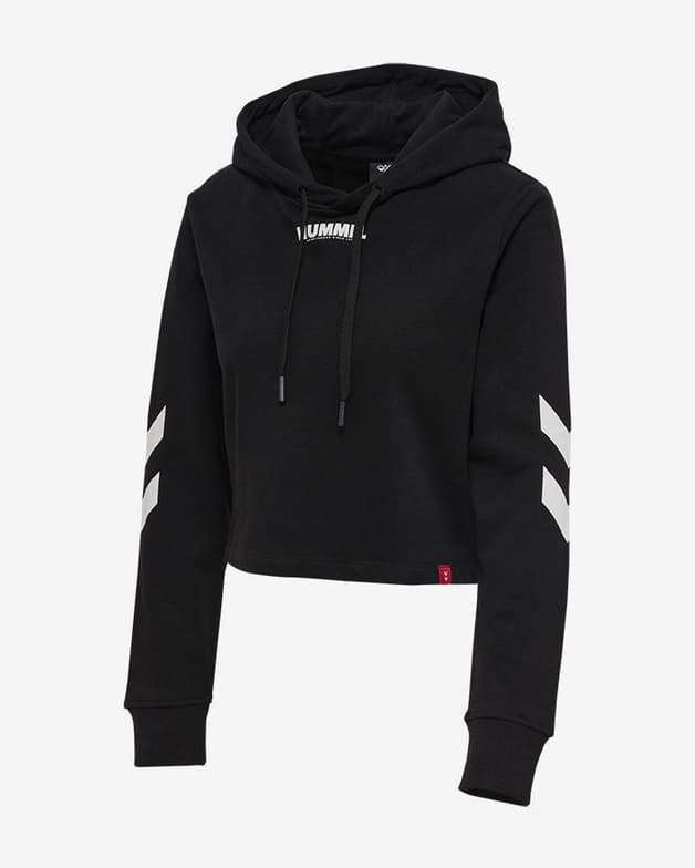 Sudadera con capucha Hummel Legacy negro mujer - #2