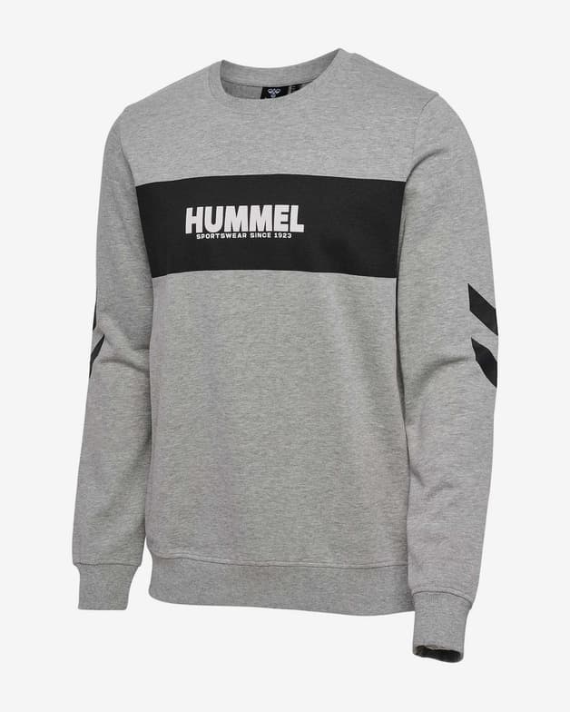 Sudadera Hummel Legacy Sean gris negro - #1