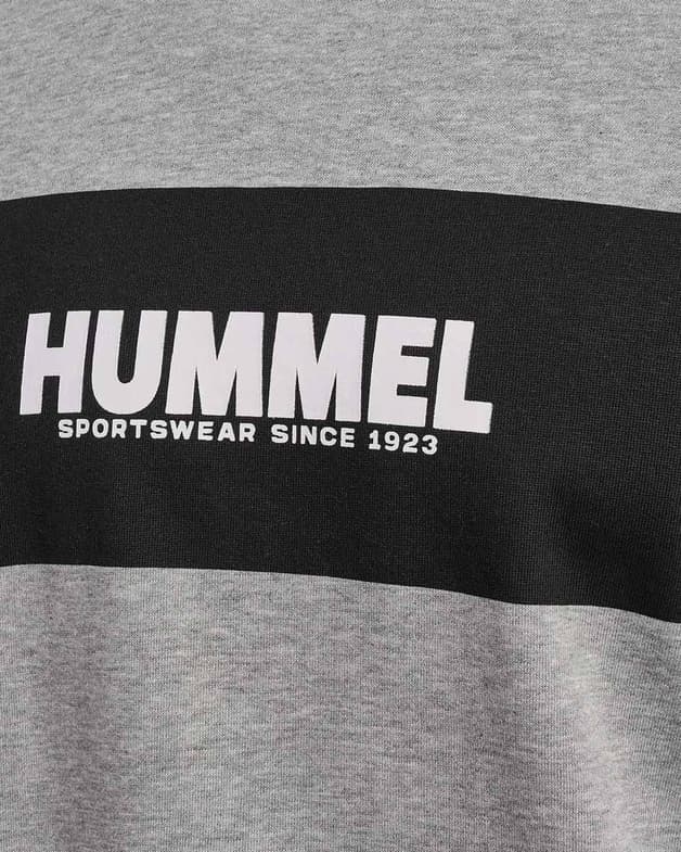 Sudadera Hummel Legacy Sean gris negro - #4