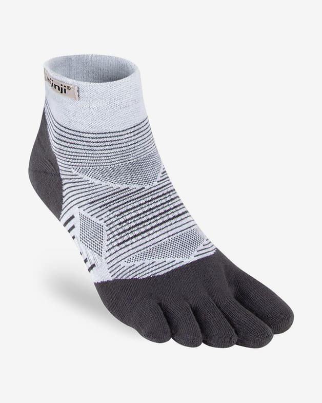 Calcetines Injinji Run Performance Trainer blanco gris - #1