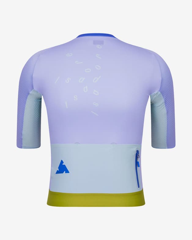 Maillot Isadore Alternative manga corta azul violeta - #2