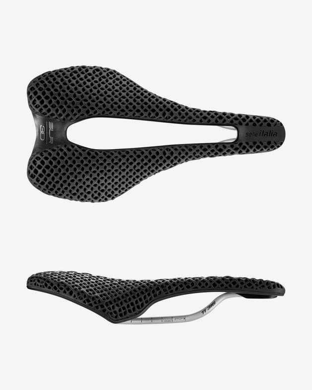 Sillín Selle Italia SLR Boost 3D TI 316 Superflow negro - #1