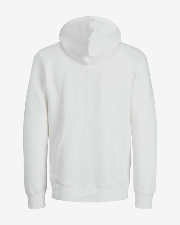 Sudadera con capucha Jack & Jones Basic Sweat Full Zip blanco - #4