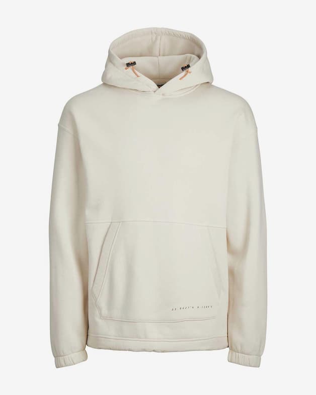 Sudadera con capucha Jack & Jones Plain Sweat blanco - #3
