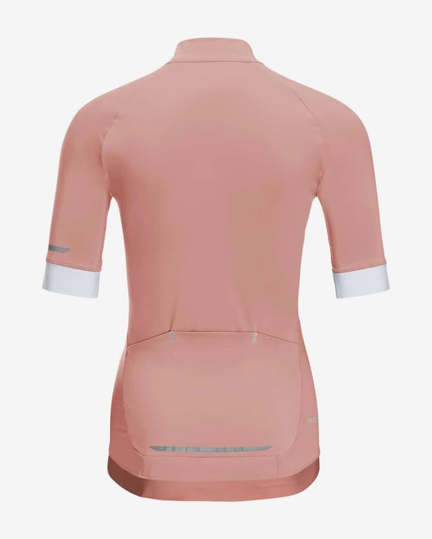 Cykeltrøje Jack Wolfskin Gravex Full Zip kortærmet lyserød dame - #2