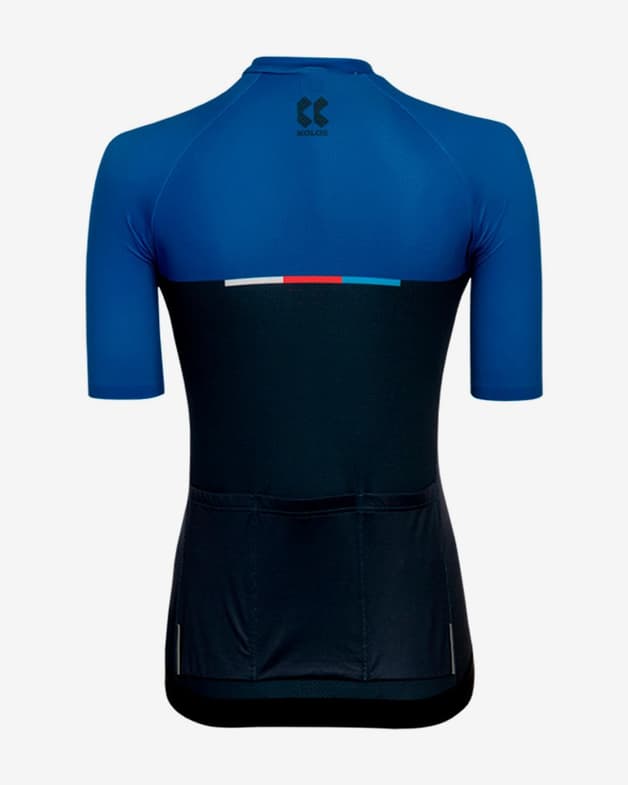 Maillot Kalas CSC Fan Edition manga corta azul negro mujer - #2